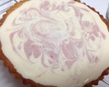 苺のマーブル♡ベイクドチーズケーキタルト作り方4写真