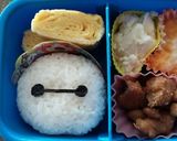 超簡単キャラ弁 ベイマックス ツムツム作り方3写真