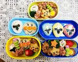 ニンニンジャー&アンパンマン☆キャラ弁！作り方3写真