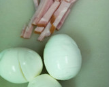 ゆで卵とハムと枝豆のマヨサラダ作り方3写真