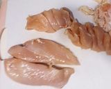 簡単！鳥むね肉のカリカリ焼き作り方2写真