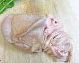 鶏胸肉とパクチーのサラダ作り方1写真