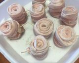 豚バラde薔薇のピリ辛ソースかけ作り方1写真