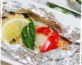 楽々♪ポン酢&バターの鮭のホイル焼き作り方5写真