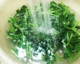 簡単★ほうれん草を茹でずにおひたし作り方5写真