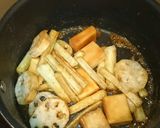 豆腐とごぼうがしっかりした一品に✾作り方5写真
