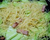 ちょっぴり和風なキャベツのカルボナーラ作り方5写真
