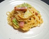 ちょっぴり和風なキャベツのカルボナーラ作り方8写真