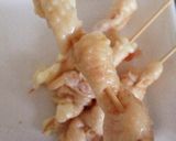 鶏皮塩焼き♡作り方1写真