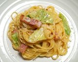 ちょっぴり和風なキャベツのカルボナーラ作り方7写真