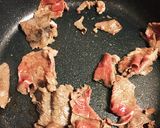 牛すき焼き風焼きうどん作り方2写真