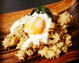 ♥味噌焼き炒飯、とろ卵のせ♥作り方6写真