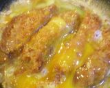 懐かしのスプーンで食べる「カツ玉ライス」作り方7写真