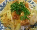 懐かしのスプーンで食べる「カツ玉ライス」作り方11写真