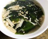 すぐ出来て美味しい！ワカメスープ作り方5写真