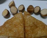 油揚げつみれ詰め 生姜のタレかけ作り方5写真