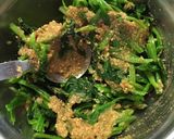 ほうれん草のごま味噌和え作り方3写真