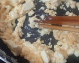 豆腐入り☆鳥そぼろ二色丼作り方2写真