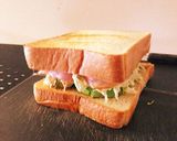 沼サン♩簡単キャベツたっぷりサンドイッチ作り方4写真