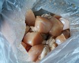 鶏むね肉の竜田揚げ（あんかけバージョン）作り方1写真
