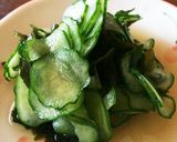 きゅうりとわかめの酢の物作り方5写真