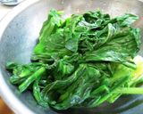 *ほうれん草の胡麻和え*作り方1写真