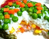 簡単❗ひな祭りはケーキな♥ちらし寿司弁当作り方3写真