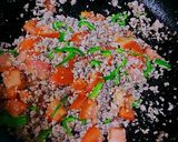 ♡ピリ辛肉味噌のせ冷やし中華♡作り方5写真