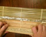 おひな祭りに☆五色お花の太巻き作り方18写真
