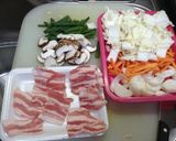 簡単に具沢山タンメン。作り方1写真