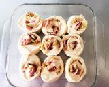 ちぎりパン。オニオンベーコンチーズパン。作り方6写真