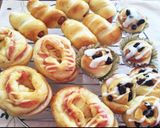 ちぎりパン。オニオンベーコンチーズパン。作り方12写真