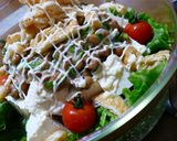 美味しくキレイに☆納豆イソフラボンサラダ作り方5写真