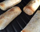 余った素麺救済!オーブンで揚げない春巻き作り方6写真