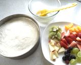 フルーツヨーグルトケーキ作り方7写真