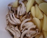 春の煮物・新じゃが×さやえんどう作り方2写真