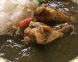 圧力鍋で♫ほうれん草とチキンのカレー作り方12写真