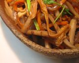 金針菜と牛蒡のぽりぽり煮作り方4写真