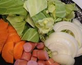 ☆相性抜群！バター香る絶品たらこ焼きそば作り方1写真