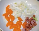 ☆相性抜群！バター香る絶品たらこ焼きそば作り方3写真
