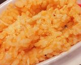 離乳食＊人参ごはんの粉チーズがけ作り方2写真