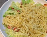 ☆相性抜群！バター香る絶品たらこ焼きそば作り方5写真