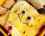 お弁当に。スポンジボブのサンドウィッチ♡作り方5写真