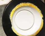 オムライスの簡単な半熟卵の包み方作り方4写真