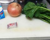 簡単♪生クリームで、カルボナーラ風パスタ作り方1写真