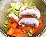 簡単！野菜たっぷり、あっさり豆乳スープ♪作り方1写真