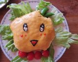 ふなっしーのオムライス作り方7写真