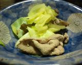 春キャベツと豚肉の焼きしゃぶ作り方5写真