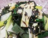大量消費！長ネギとひじき・わかめのヌタ♡作り方5写真