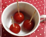 レンジも使わず♡ツルンと湯むきプチトマト作り方3写真
